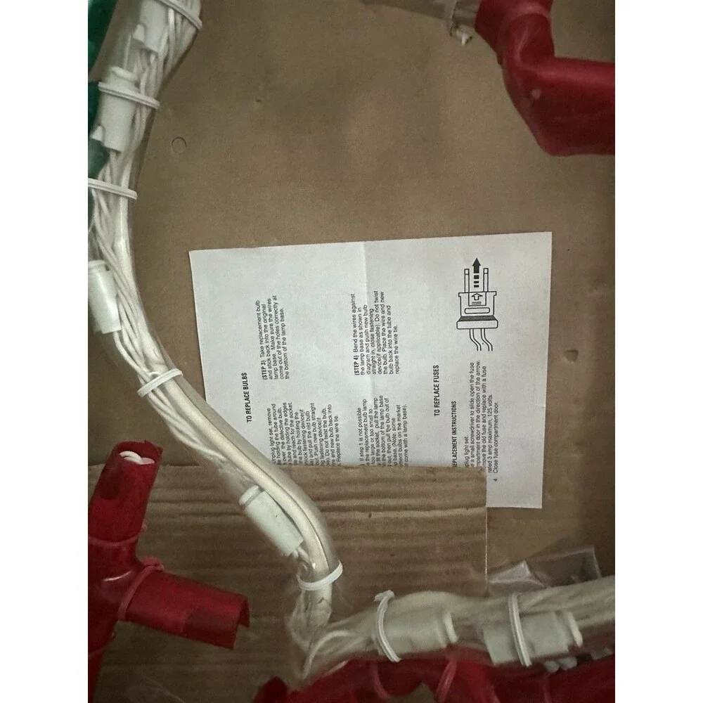 RARE MR Christmas Light Sculpture Merry Christmas W/ Santa Face 48x22 Working! *
